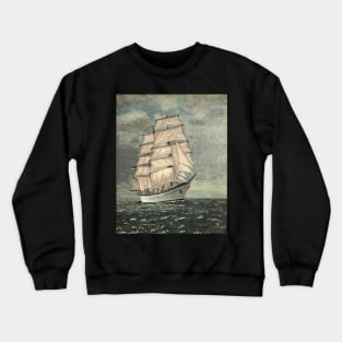 Jorge Foch - A German Sail Training ship Crewneck Sweatshirt